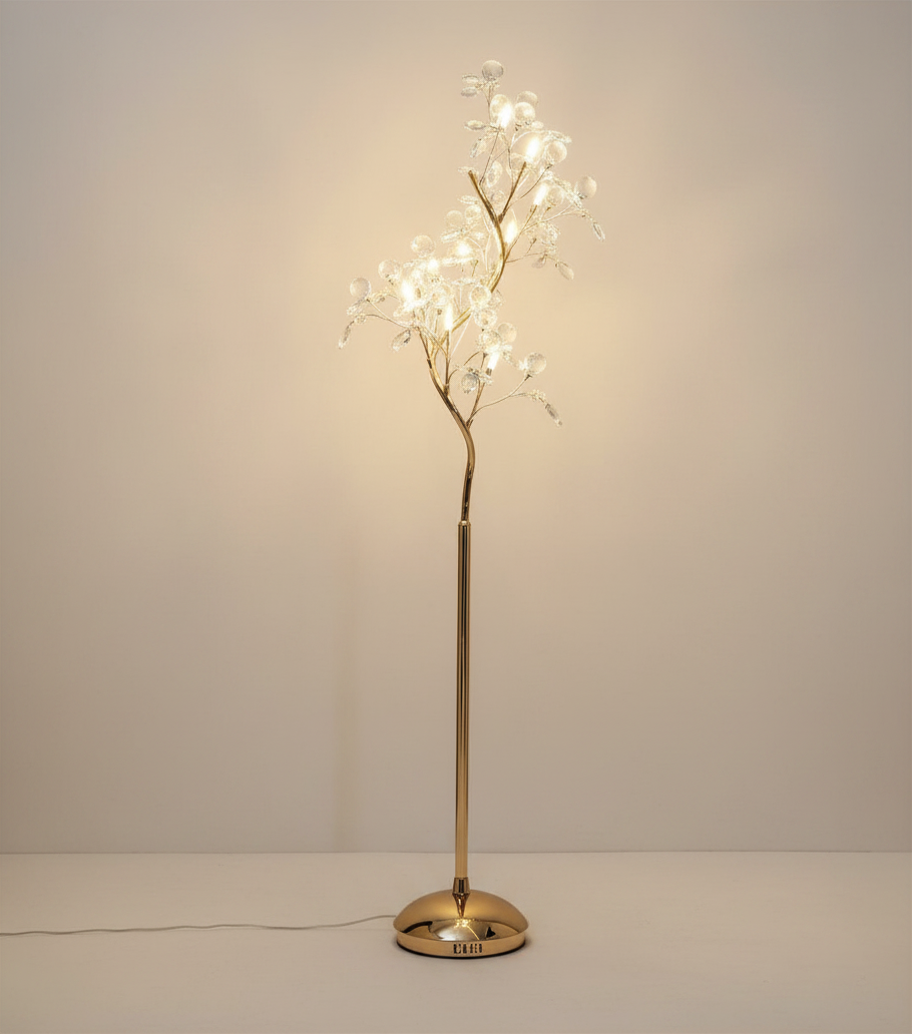 Lampadaire Arbre Cristal