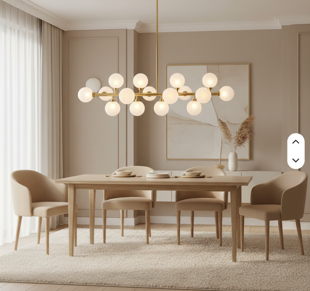 Lustre Nuage de Lumière
