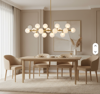 Lustre Nuage de Lumière
